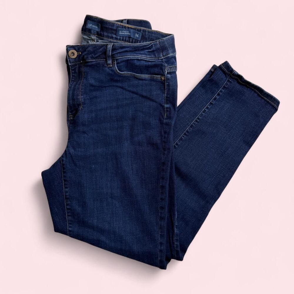 J, Jill Straightleg Boyfriend Jeans